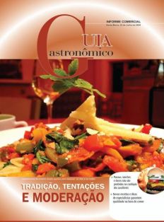 Guia Gastronômico - Tradição, Tentações e Moderação 25 de julho de 2009