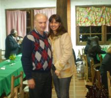 O diretor da Ulbra, Gerceí Carlos Silveira, e a esposa, Anelise Telles Silveira, marcaram presença no jantar.