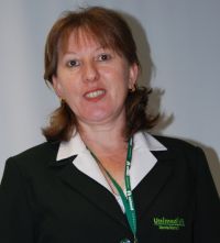 “São dez anos fazendo parte dessa história e eu gosto do que faço. A Unimed SM é a grande responsável”. Neusa Maria Silveira – Auxiliar Administrativo