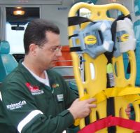 “Eu consegui presenciar e participar da formação da primeira equipe do S.O.S. A conquista fez a Unimed SM crescer e eu me sinto feliz porque cresci junto na prática, na experiência e no estudo”. José Carlos Pereira – Socorrista