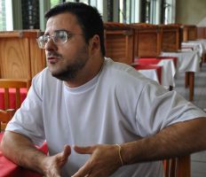 Seabra (foto) conta que a tradição italiana foi incorporada na mesa dos brasileiros e que especialmente pela forte cultura no centro do Estado ultrapassa os limites geográficos dos municípios e é aposta de sucesso nas refeições. Créditos: Manuela Ilha.