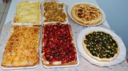 As versões de cucas doces também são verdadeiras perdições e de sabor único quando oriundas da região. Na foto, algumas delícias direto de Agudo. Créditos: Andrewes Koltermann