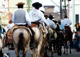 Além de Alegrete, são várias as cidades que contemplam com muita honra a história do Estado. Créditos: Arquivo Prefeitura Municipal Alegrete
