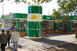Celetro, Coriscal, Sicredi e Unimed participaram da 15ª Fenarroz. Créditos: Andrewes Pozeczek Koltermann