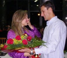 Muita emoção ainda está por vir: Chaiane será a esposa de Frederico Altermann e os dois encontraram na Dirce Noivas o que procuravam: elegância e qualidade. Créditos: Arquivo pessoal.
