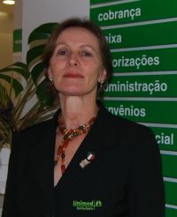 “A Unimed SM é como se fosse minha segunda casa. O trabalho é prazeroso, a qualidade do serviço que disponibilizamos é incrível e a amizade entre os colaboradores é gratificante”. Valdivia Inês Vizzotto – Recepcionista