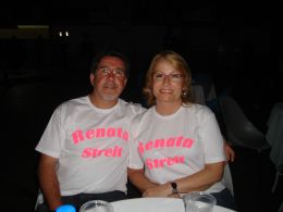 Luiz Paulo e Ana, membros do Roctary Integração Cachoeira do Sul.