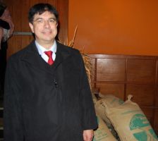Caio Tibério da Rocha, Diretor Financeiro e de Relações com Investidores do Grupo CEEE, também esteve no lançamento oficial da Fenarroz.