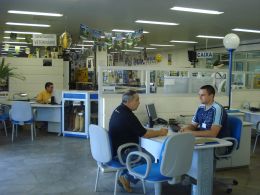 A Líder Tratores participa da Fenarroz desde 1976 e faz do evento um meio de divulgação da empresa e de seus produtos.