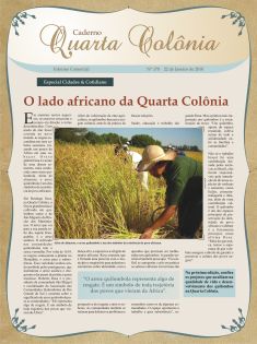 Quarta Colônia (170) 22 de janeiro de 2010