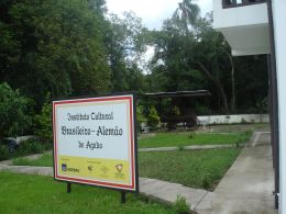 No Instituto Cultural Brasileiro-Alemão de Agudo (ICBAA), passado e presente convivem harmonicamente. Créditos: Arquivo ICBAA
