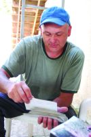 Nelson, 43 anos, conta que ingressou no ramo de hortifrutigranjeiros na década de 90. Já atuou até numa fruteira. A produção de morangos, por sua vez, iniciou para consumo próprio. Mas o sucesso do produto falou mais alto. A mola propulsora foi o amparo da pesquisa de Nelson, que sempre buscou esse aparato. Créditos: Andrewes Koltermann