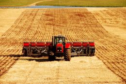 A Massey Ferguson possui uma linha completa de plantadeiras e semeadeiras, que atendem as necessidades de todas as culturas de grãos, em diferentes solos e dimensões. Créditos: Ivanice Friguetto.