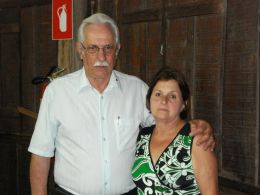 José Benemídio Almeida e esposa.